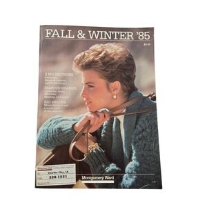 Vintage Montgomery Ward Fall Winter 1985 Catalog